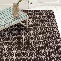 Tapete Jacquard para Sala e Escritório Moderno Antiderrapante Cannes Casa Dona
