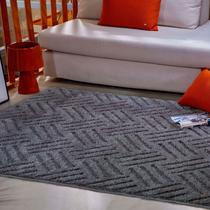 Tapete Jazz 2,00 X 3,00 Sala Quarto Alto E Baixo Relevo 100% Antiderrapante Oasis