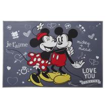 Tapete Joy Disney Mickey e Minnie 70x100 Cm Jolitex