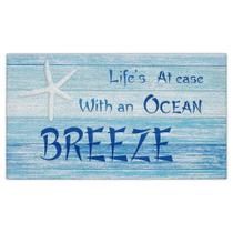 Tapete Jvpke Beach Door Mat 43x76 cm Interior e Exterior