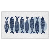 Tapete Jvpke Beach Door Mat 43x76 cm Tropical Fish Design