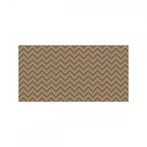 Tapete Kapazi Brisa Chevron Bege 43X15M . / Kit C/ 15 Metros