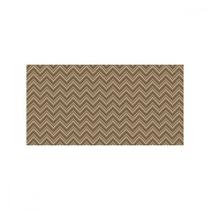 Tapete Kapazi Brisa Chevron Bege 43X15M - Kit C/15 Peca