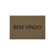 Tapete Kapazi Vinil 017305BV1 40X60 Bege Bem Vindo