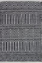 Tapete Kilim Anand 140x200 Preto Tapete Kilim Anand 140x200 Preto