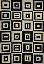 Tapete Kilim Ilheus Para Sala 102x148 71127 Preto Cru Tapete Kilim Ilheus Para Sala 102x148 71127 Preto Cru