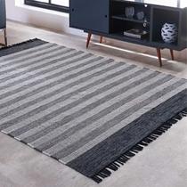 Tapete Kilim Indiano 150x200 Preto