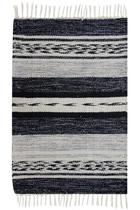 Tapete Kilim Raipur 140X200 Cinza Unico