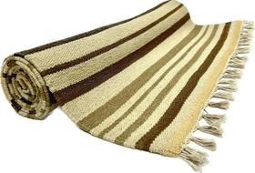 Tapete Kilim Shutle 77X244 Listra Bege