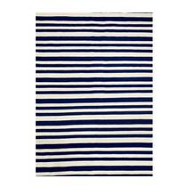 Tapete Kilim Summer 206x295 67 white blue Tapete Kilim Summer 206x295 67 white blue