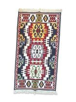 Tapete Kilim Turco Estampa Geometrica Boho Étnico 80x150cm