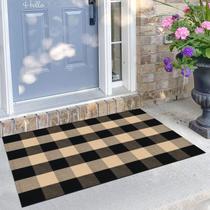 Tapete KILOCOCO Buffalo Plaid xadrez 70x110cm Algodão-Poliéster