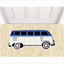 Tapete kombi carro no formate, tapetes para porta decoração