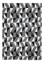 Tapete Ladrilho Design 2.00 X1.40 Cinza Herat Antiderrapante