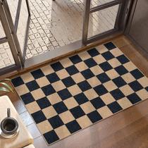 Tapete Lahome Checkered Easy Jute 61x91cm Tapete de cozinha antiderrapante Tapete Lahome Checkered Easy Jute 61x91cm Tapete de cozinha antiderrapante