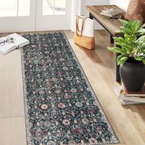 Tapete Lahome Moroccan Hallway Tapete 75x240cm, antiderrapante, preto Tapete Lahome Moroccan Hallway Tapete 75x240cm, antiderrapante, preto