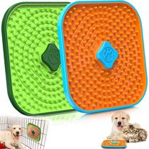 Tapete Lambe-Lambe HOPET para Cães - Slow Feeder para Pasta de Amendoim