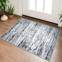 Tapete Lansny Modern Abstract Entryway 60x90cm lavável antiderrapante Tapete Lansny Modern Abstract Entryway 60x90cm lavável antiderrapante