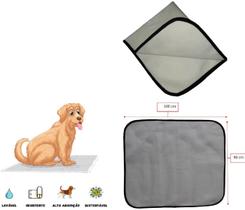 Tapete Lavável para Cachorro, tamanho G 100x90 cm, 05 unidad