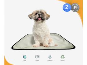Tapete lavável pet cães cachorro canino dog 2 P, 50 x 60 cm - SHELBY MODA PET