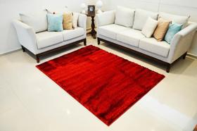 Tapete Life Confort Shaggy 50Mm Red 150X200 Cm