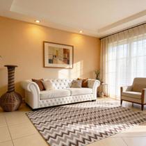 Tapete Lindo Para Sala 2,00x1,40 Com Antiderrapante Estampado