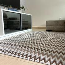 Tapete Lindo Para Sala 2,00x1,40 Com Antiderrapante Estampado