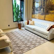 Tapete Lindo Para Sala 2,00x2,00 Com Antiderrapante