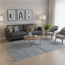 Tapete liso luxuoso sofisticado aveludado 1,40 x 2,00