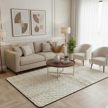 Tapete liso luxuoso sofisticado aveludado 1,40 x 2,00