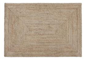 Tapete Liso Retangular Dourado De Fibra 2x3m Inspire