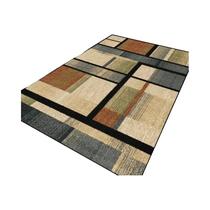 Tapete Luxuoso Lavável De Grande Área Com Padrão Geométrico Abstrato Moderno Para Decoração De Sala