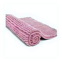 Tapete Macarrão Bolinha Antiderrapante Soft Banheiro Cozinha Lavanderia 60 x 40cm Macio Durável