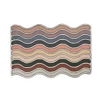 Tapete Macio E Quente De Imitação De Cashmere Arco-Íris Antiderrapante Para Sala De Estar, Quarto,