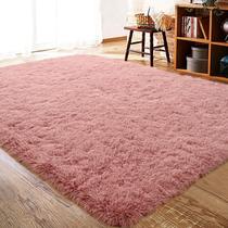 Tapete macio ISEAU Soft Shaggy Area 180 cm x 270 cm Blush