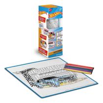 Tapete Mágico Acqua Para Colorir Hot Wheels Multikids - BR2387 Tapete Mágico Acqua Para Colorir Hot Wheels Multikids - BR2387
