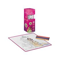 Tapete Mágico Acqua para Colorir Princesas Disney com 6 Canetinhas Laváveis Multikids - BR2384 Tapete Mágico Acqua para Colorir Princesas Disney com 6 Canetinhas Laváveis Multikids - BR2384