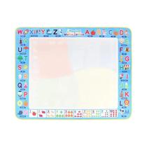 Tapete Mágico De Desenho Aquático Montessori, 100x80cm, Reutilizável, Placa De Pintura Para