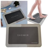 Tapete Mágico para Banheiro Absorção Superior e Estilo Moderno Impermeável ST398 Tapete Mágico para Banheiro Absorção Superior e Estilo Moderno Impermeável ST398