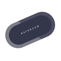 Tapete Magico Ultra Absorvente Antiderrapante Redondo Azul Tapete Magico Ultra Absorvente Antiderrapante Redondo Azul