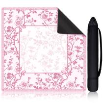 Tapete Mahjong Sonwyoung Chinoiserie rosa/branco 80x80cm com bolsa Tapete Mahjong Sonwyoung Chinoiserie rosa/branco 80x80cm com bolsa