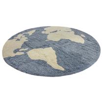 Tapete Mapa Mundi Rendondo - 1,20m