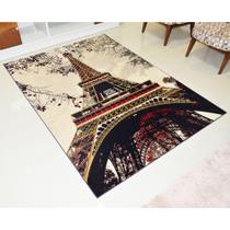Tapete Marbella Epic Art Torre Eiffel Rayza 98cmx1,50m Caramelo - Rayza tapetes
