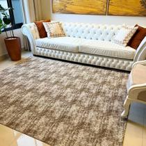 Tapete Marrom Para Sala 2,50x2,00 Com Antiderrapante Tapete Marrom Para Sala 2,50x2,00 Com Antiderrapante