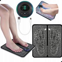 Tapete Massageador de Pés EMS para Redução de Dores e Inchaços Tapete Massageador de Pés EMS para Redução de Dores e Inchaços