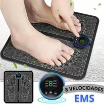 Tapete Massageador Elétrico Relaxante Terapia Para Pés Fisioterapia - Tapete Massageador Muscular