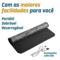 Tapete Massageador Para Os Pés Almofada Pro Ems Recarregável