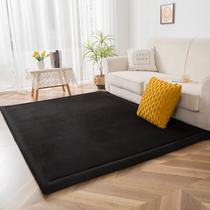 Tapete MAXYOYO Tatami Mat Black Coral Velvet 198x300 cm