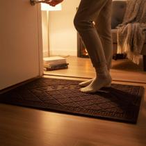 Tapete Meia Lua Bem Vindo Sortido Antiderrapante 40x60cm Entrada Sala