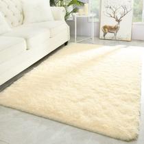 Tapete Merelax Fluffy Plush antiderrapante 122x183 cm Light Champagne